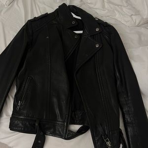 Mackage leather jacket
